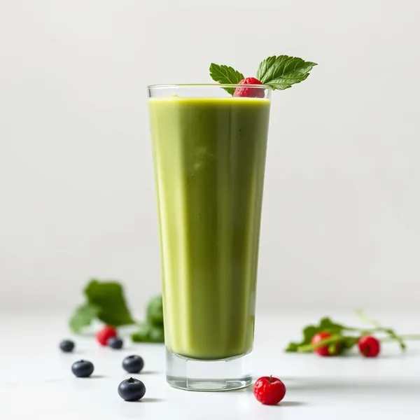 Smoothie Keto de Couve e Matcha