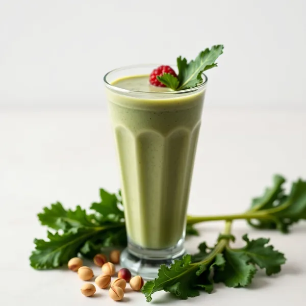 Smoothie Kale Lait Pistache Amical Keto