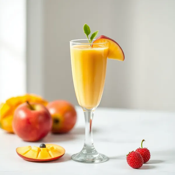 Keto-Friendly Mango Apple Juice Smoothie