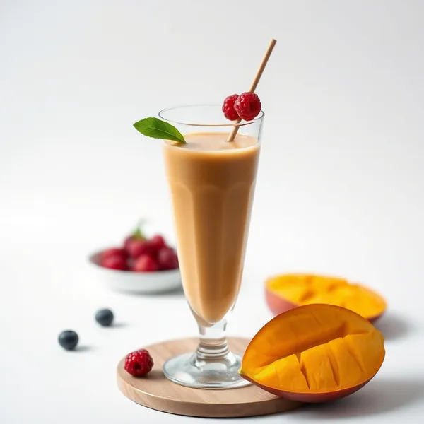 Smoothie de Café Froid avec Mangue Amical Keto
