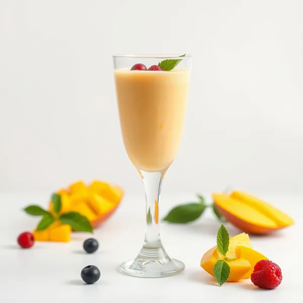 Keto-Friendly Mango Greek Yogurt Smoothie