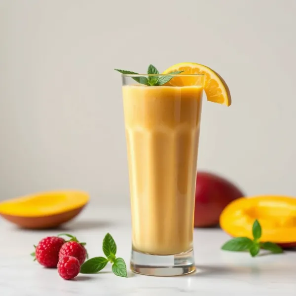 Batido de Proteína de Mango Amigable con Keto