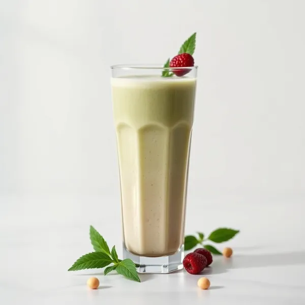 Keto-Friendly Matcha Cashew Milk Smoothie