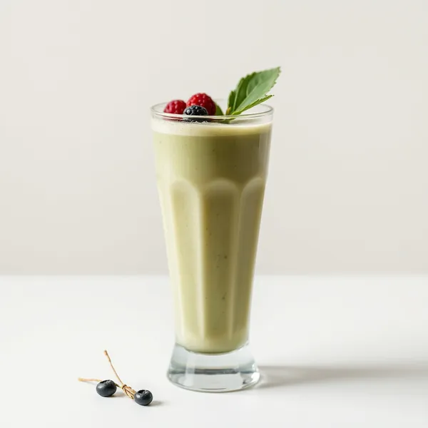 Keto-Friendly Matcha Oat Milk Smoothie