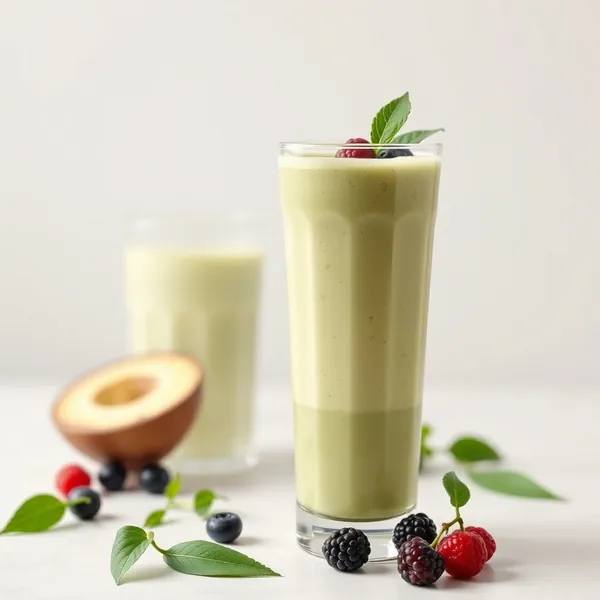 Batido de Arroz con Matcha Amigable con Keto