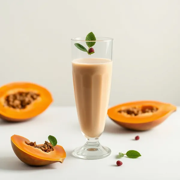 Smoothie de Papaye et Lait d'Épeautre Amical avec Keto