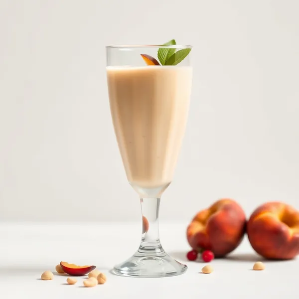 Smoothie Pêche et Lait d'Anacardier Amical Keto