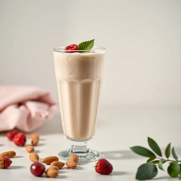 Keto-Friendly Peanut Butter Almond Milk Smoothie