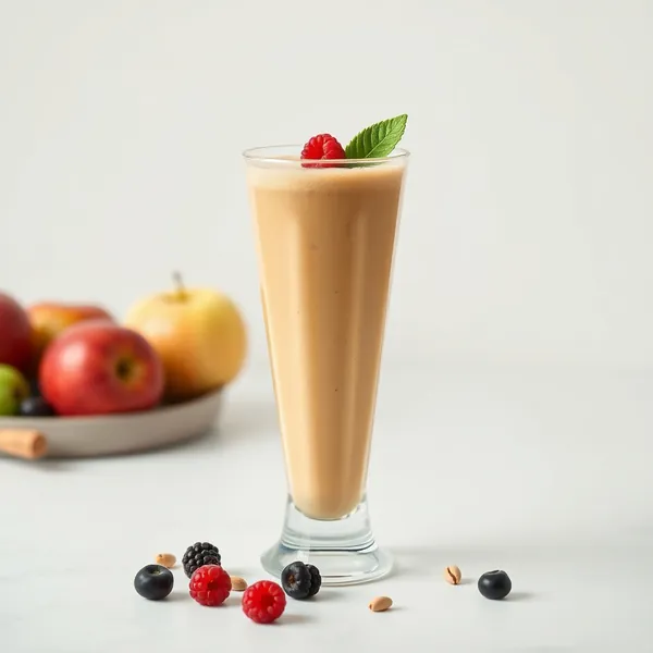Smoothie Burro di Arachidi e Succo di Mela Amichevole Keto