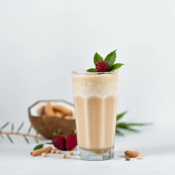 Smoothie di Burro di Arachidi e Acqua di Cocco Amichevole Keto