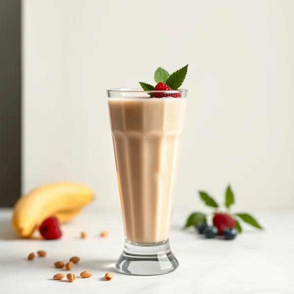Smoothie Beurre de Cacahuète et Lait de Cannabis Amical Keto
