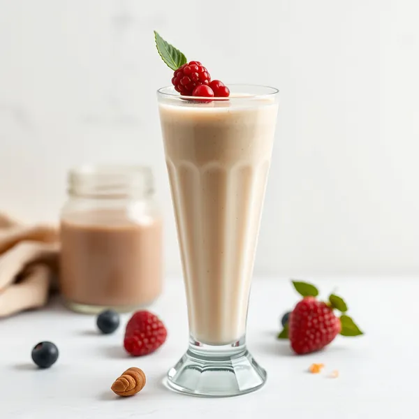 Smoothie au Beurre de Cacahuète et Kefir