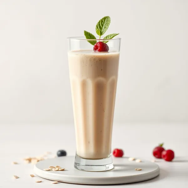 Smoothie Burro di Arachidi e Latte di Avena Amichevole con Keto