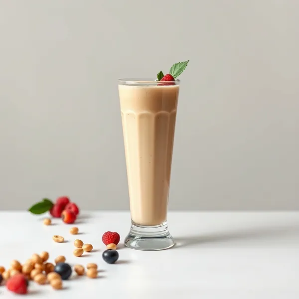 Smoothie Beurre de Cacahuète et Lait de Pois Amical avec Keto