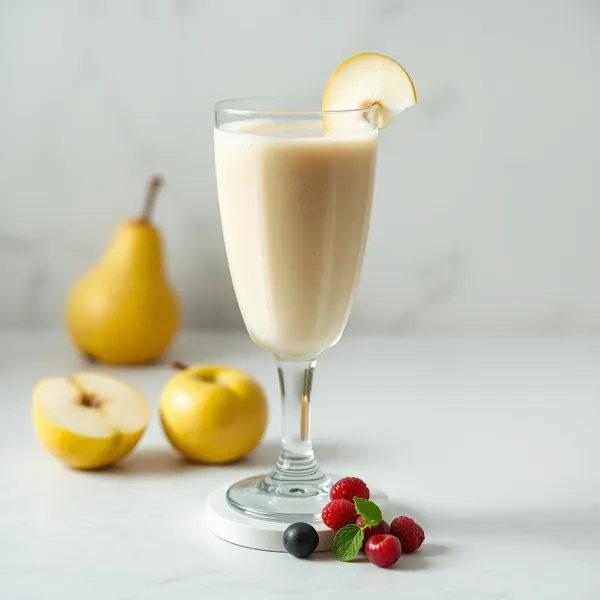 Smoothie de Suco de Pera e Maçã Amigável com Keto