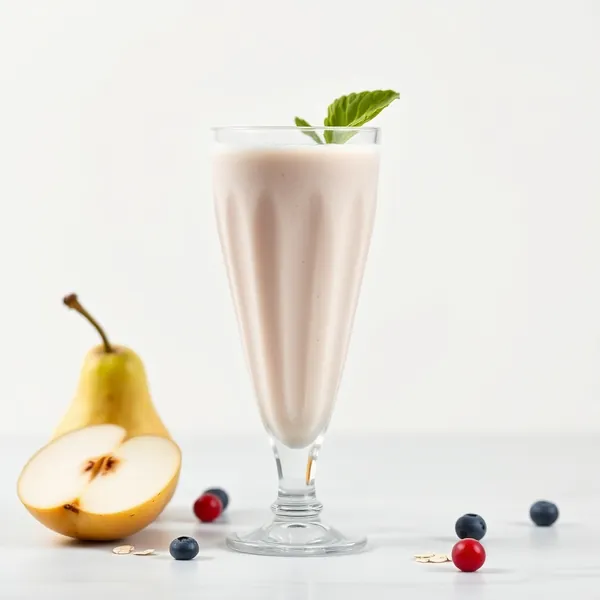 Smoothie Poire Lait d'Avoine Keto