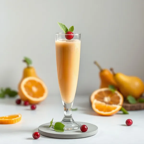 Smoothie de Poire et Jus d'Orange Amical Keto