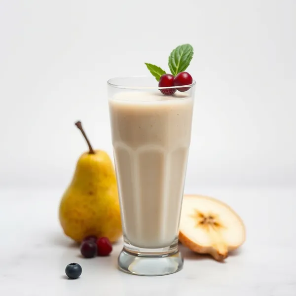 Keto-Friendly Pear Rice Milk Smoothie