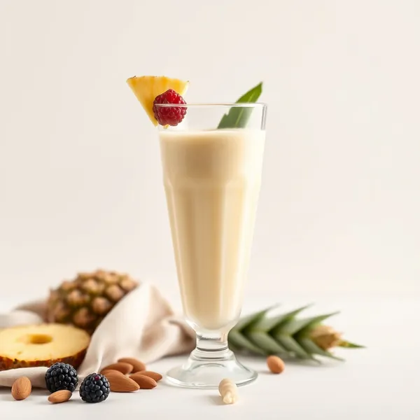 Smoothie Ananas Lait d'Amandes Amical Keto