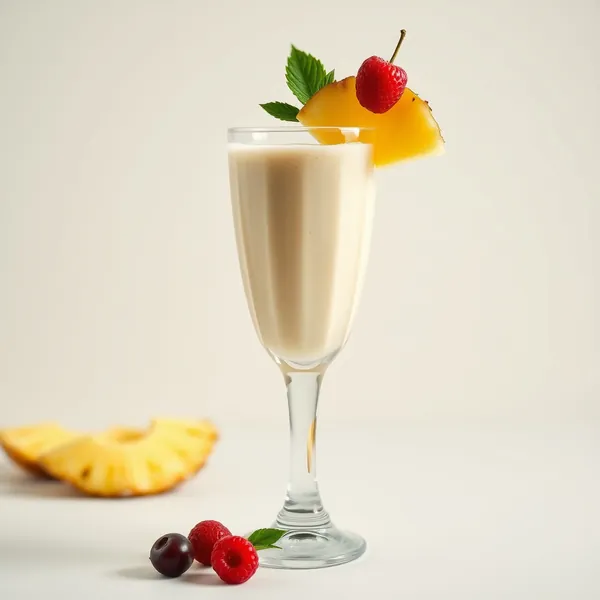 Smoothie Ananas et Lait de Chanvre Amical Keto