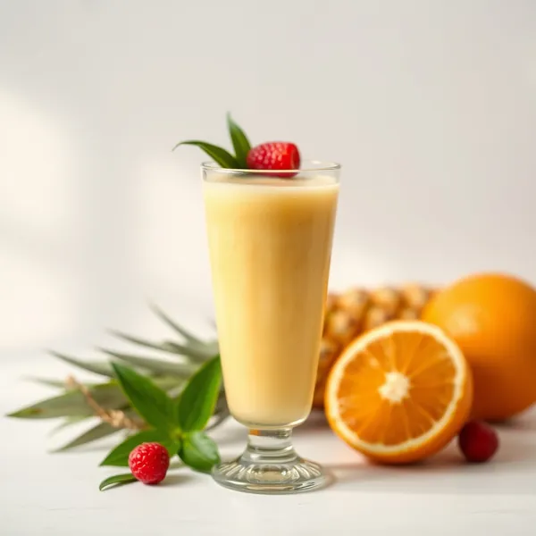 Smoothie de Jus d'Ananas et d'Orange Amical Keto