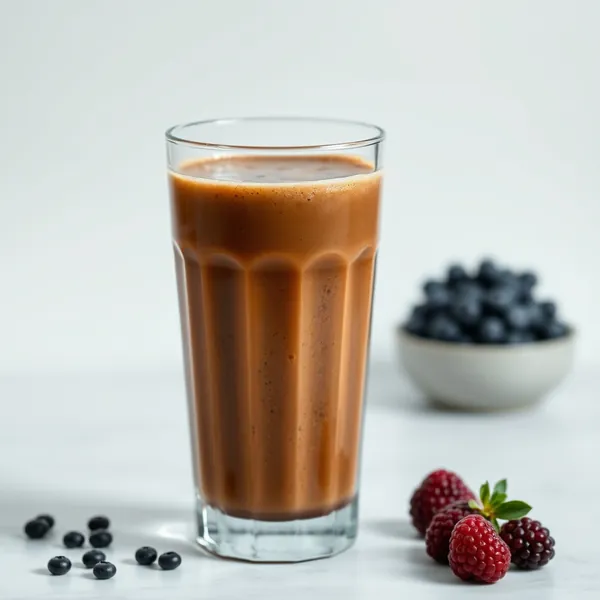 Smoothie de Café Froid avec Protéine Amicale Keto