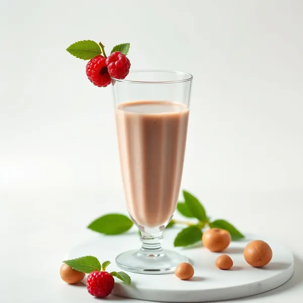 Batido de Leite de Avelã com Proteína Amigável para Keto