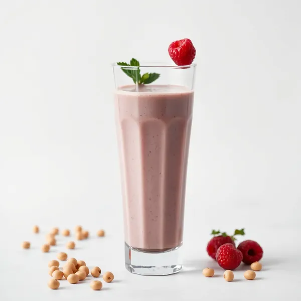 Smoothie de Leite de Ervilha com Proteína Amigável ao Keto