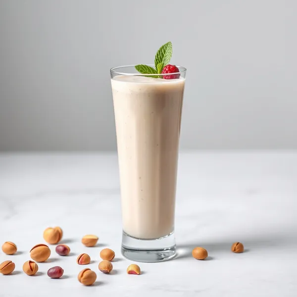 Batido de Leche de Pistacho con Proteína Amigable con Keto