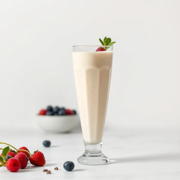 Smoothie de Leite de Arroz com Proteína Amigável Keto