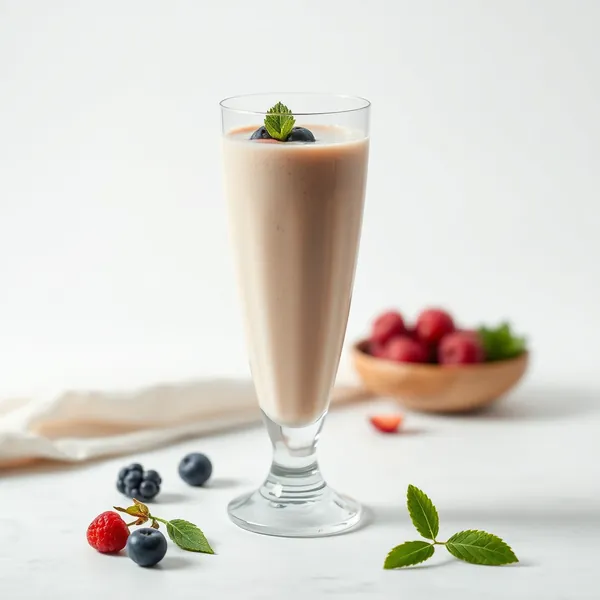 Keto-freundlicher Soja-Milch-Protein-Shake