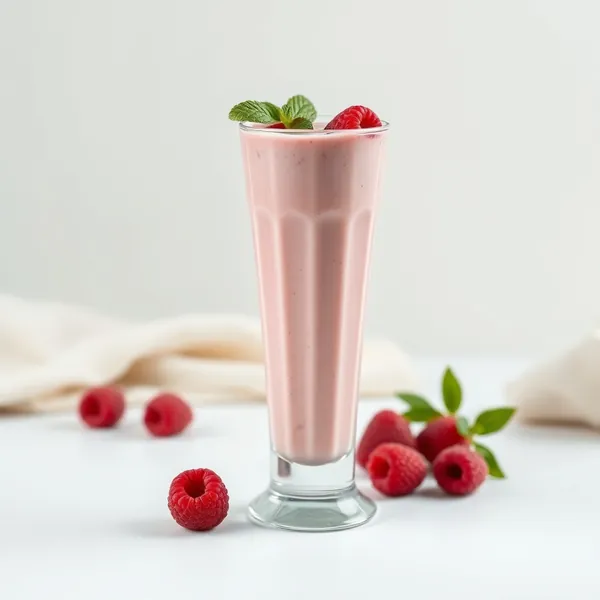 Smoothie al Lampone con Latte di Soia Amico Keto