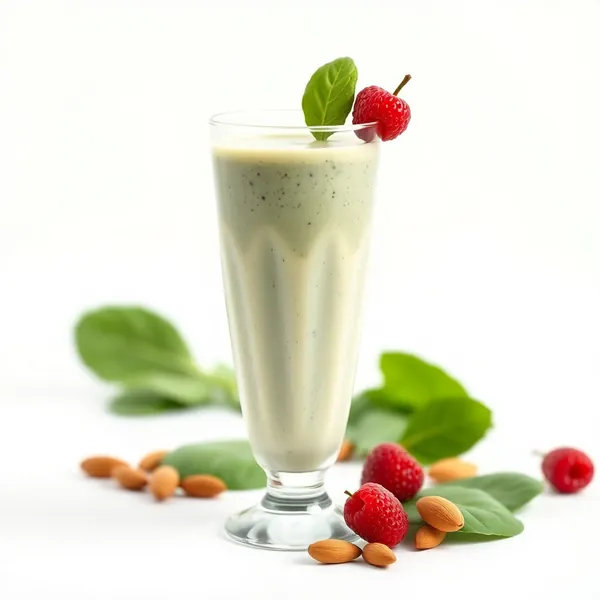 Keto-Friendly Spinach Almond Milk Smoothie