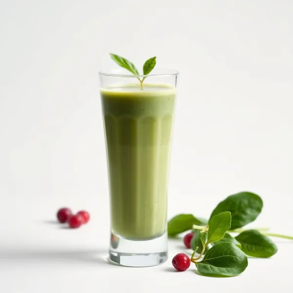 Smoothie Épinards et Lait de Cannabis Amical Keto