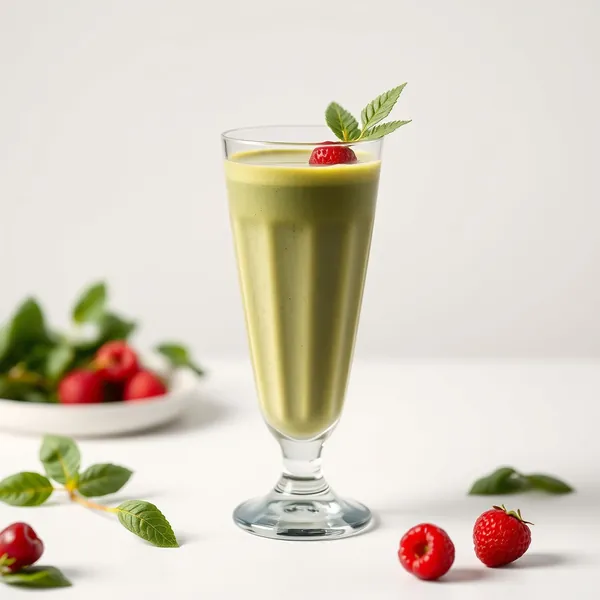 Smoothie de Thé Matcha et Épinards Amical Keto