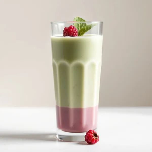 Smoothie Keto Amigável de Espirulina e Kefir