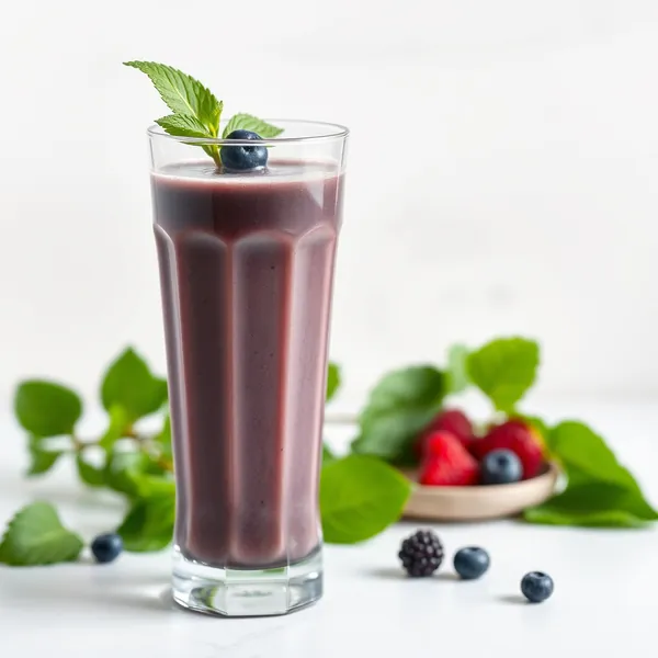 Batido de Proteína de Espirulina Amigável com Keto