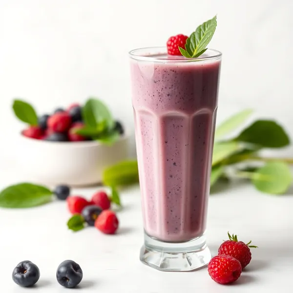 Keto-Friendly Spirulina Rice Milk Smoothie