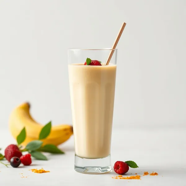 Smoothie Grec au Curcuma Keto