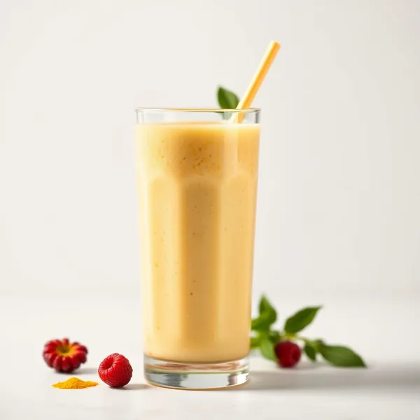 Smoothie di Riso al Latte e Curcuma Amichevole per Keto