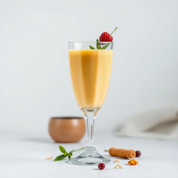 Smoothie di Latte di Soia e Curcuma Amichevole Keto