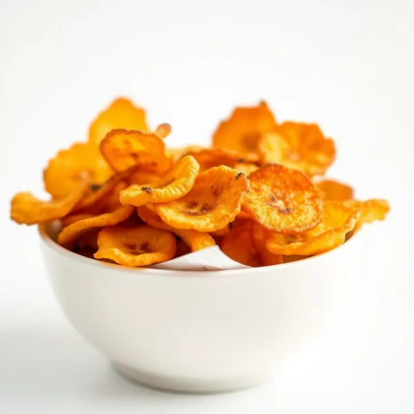 Bananenchips aus der Pfanne