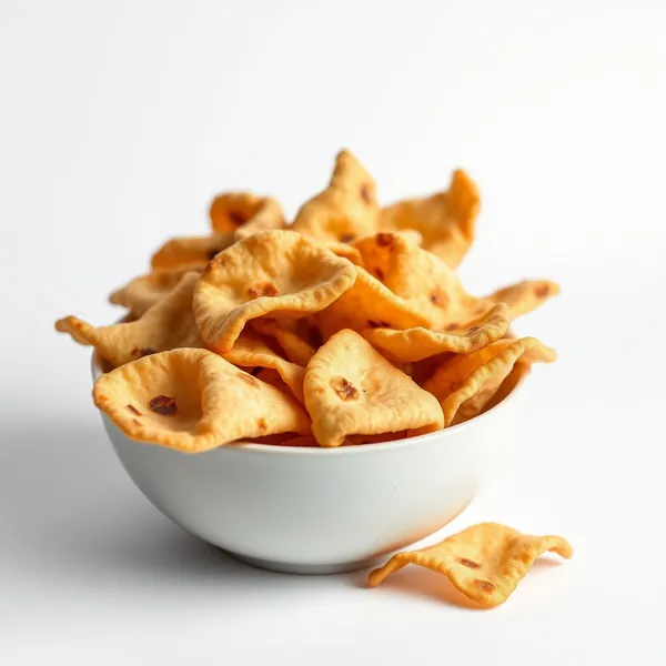 Chips de Pita Cozidos em Kettle