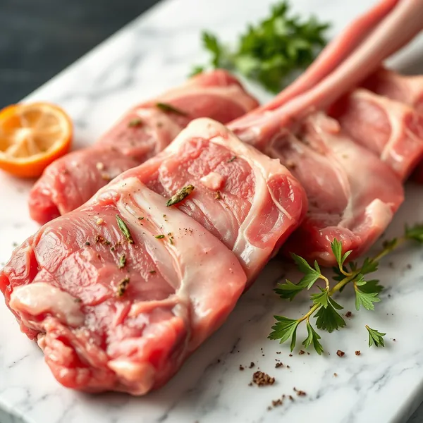 Fatty Lamb Breast Riblets