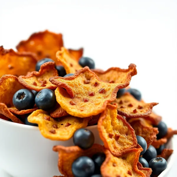 Chips de Arándano con Lima y Chile