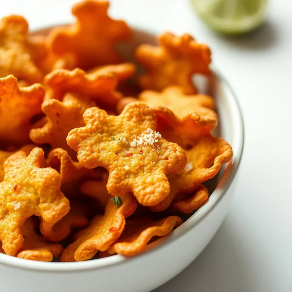 Limetten-Chili-Cracker