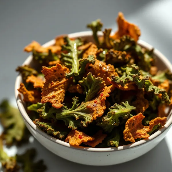 Chips di Kale con Lime e Chili