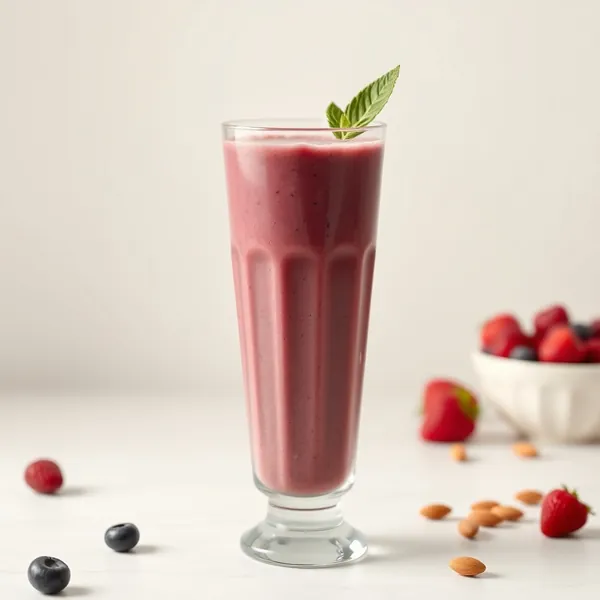 Low-Calorie Acai Almond Milk Smoothie