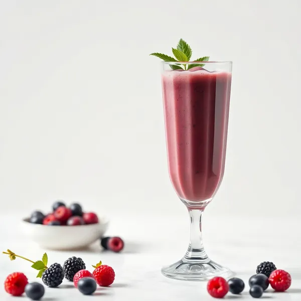 Smoothie Bas en Calories d'Açaï et Eau de Coco