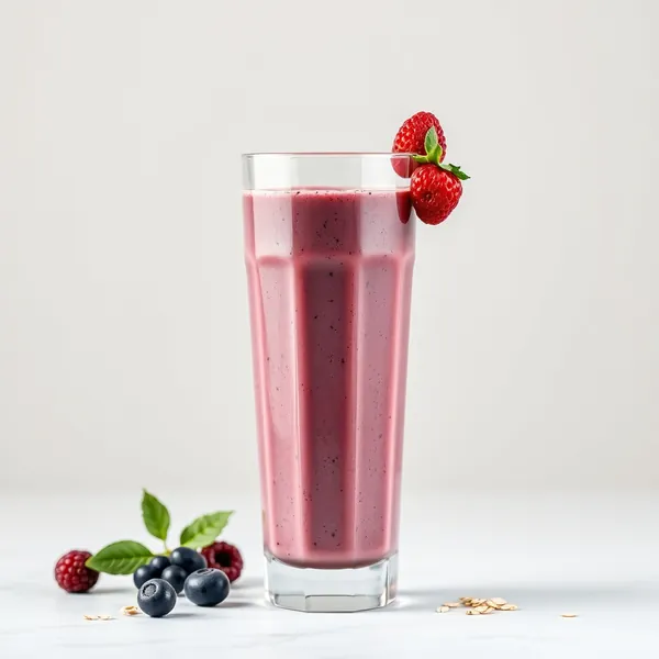 Smoothie Bas en Calories d'Açaï et Lait d'Avoine